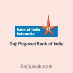 Gaji Pegawai Bank of India Indonesia